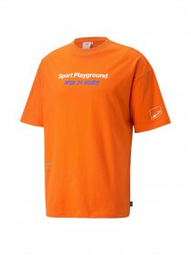 Футболка спортивная PUMA Uptown Graphic Tee модель 537972 Фото