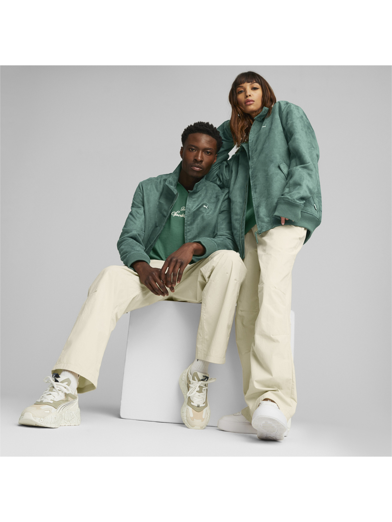 Бомбер PUMA Mmq Harrington Jacket модель 537993 Фото