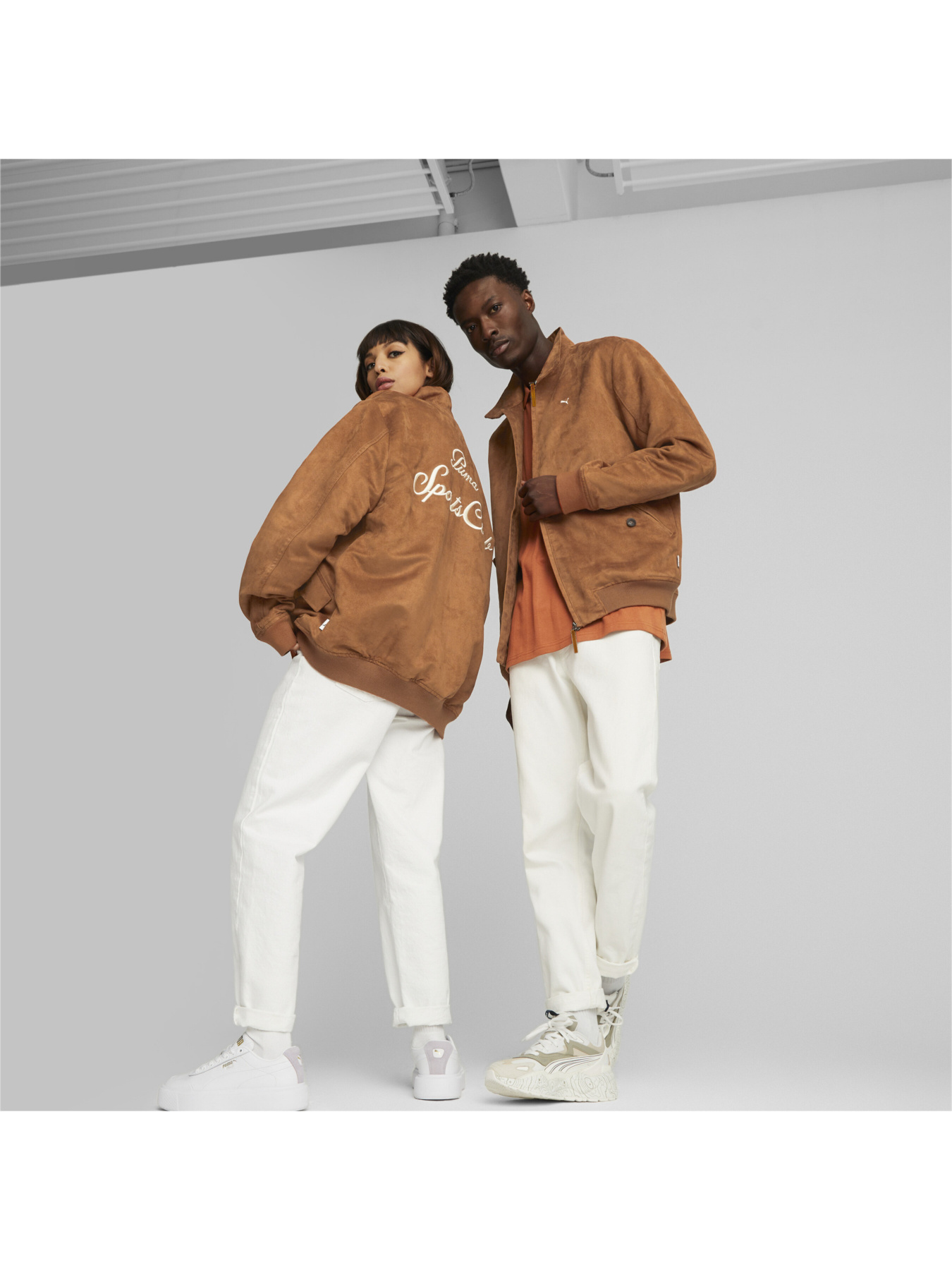 Демисезонная куртка PUMA Mmq Harrington Jacket модель 537993 Фото