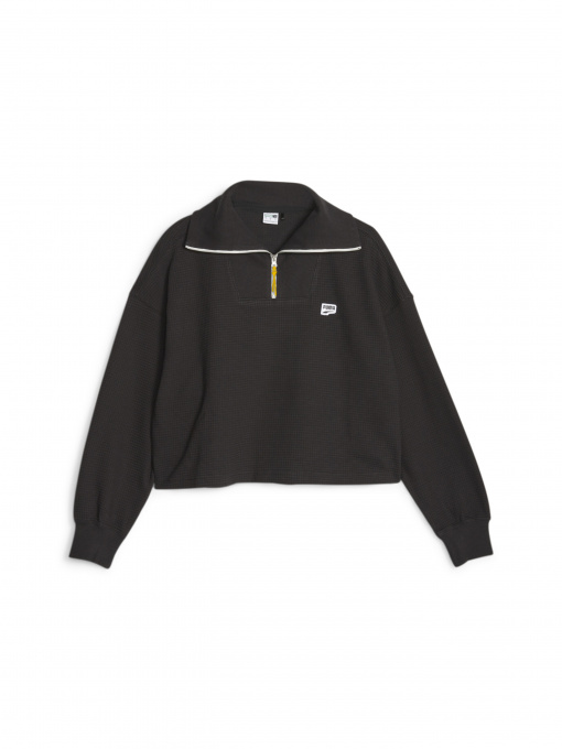 Кофта PUMA Downtown Half-zip Crew модель 621458 Фото