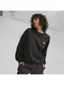 Свитшот PUMA Downtown Oversized Crew модель 621455 Фото