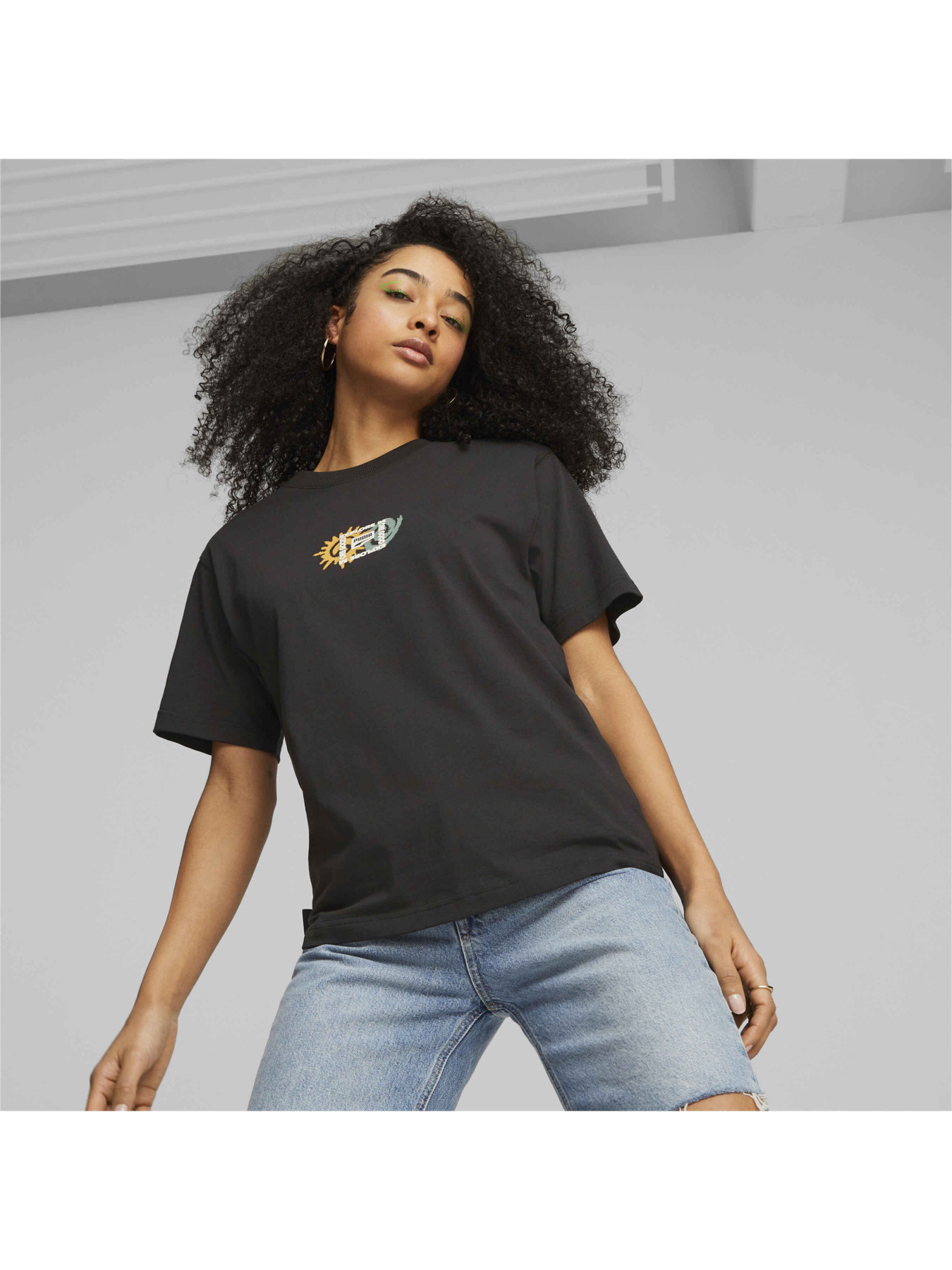 Футболка PUMA Downtown Relaxed Graphic Tee модель 621453 Фото