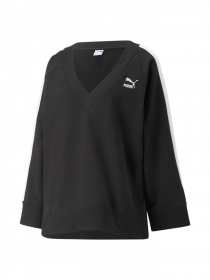 Свитшот PUMA T7 V-neck Sweatshirt модель 539504 Фото