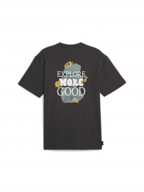 Футболка спортивная PUMA Downtown Graphic Tee модель 621269 Фото