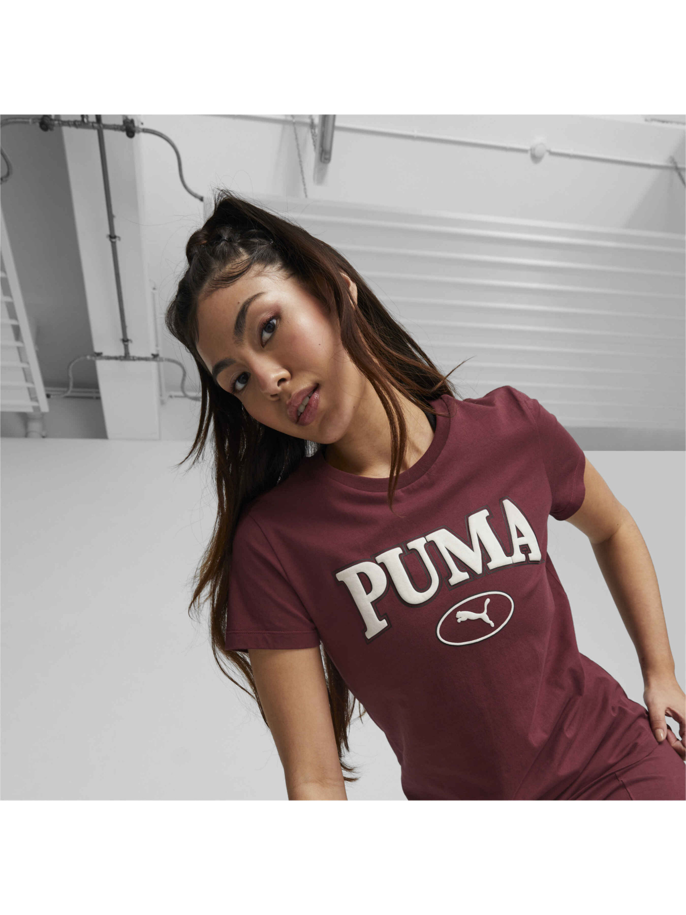 Футболка спортивная PUMA SQUAD Graphic Tee модель 676611 Фото