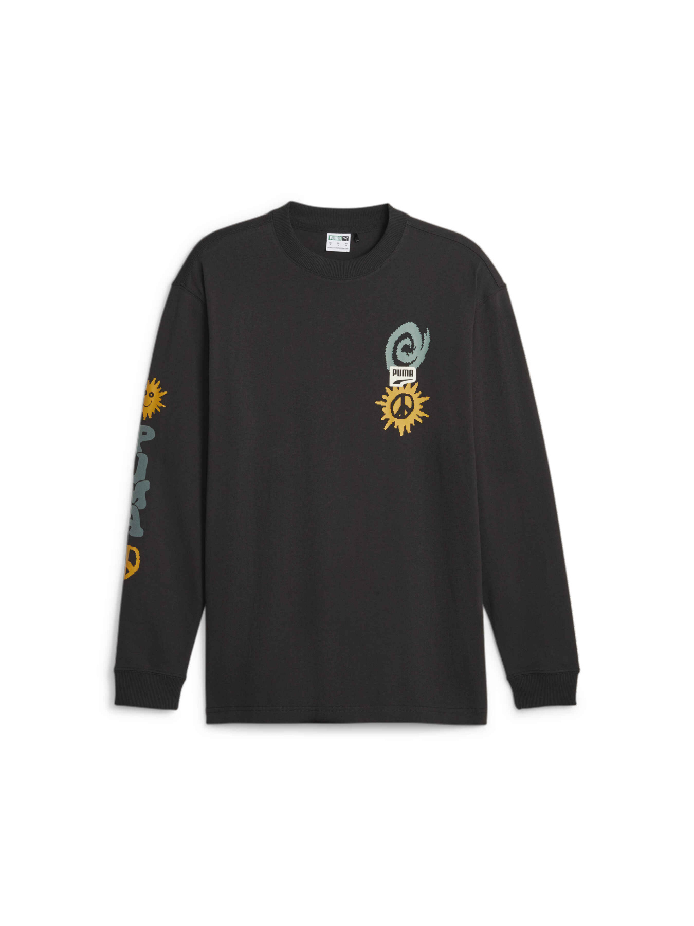 Лонгслив PUMA Downtown Ls Tee модель 621271 Фото