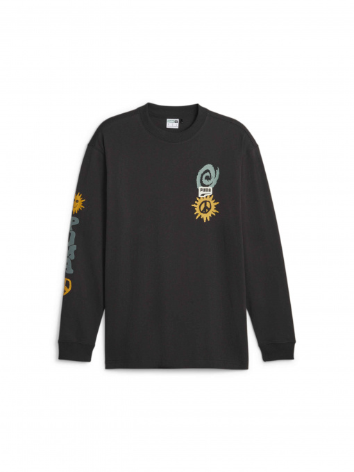 Лонгслів PUMA Downtown Ls Tee модель 621271 Фото