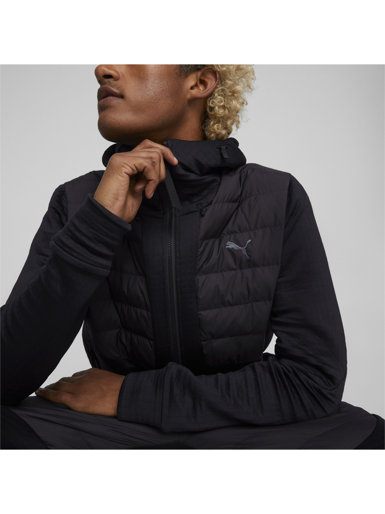 Спортивна кофта PUMA Pt Dc Primaloft Hybrid Fz модель 536053 Фото