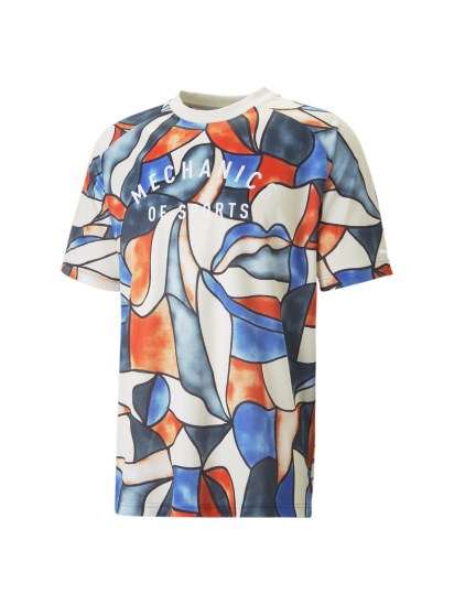 Футболка спортивна PUMA Track Meet Aop Active Tee модель 538021 - фото