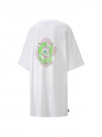 Платье-футболка PUMA Downtown Graphic Tee Dress модель 538376 Платье-футболка PUMA Downtown Graphic Tee Dress модель 538376 Фото