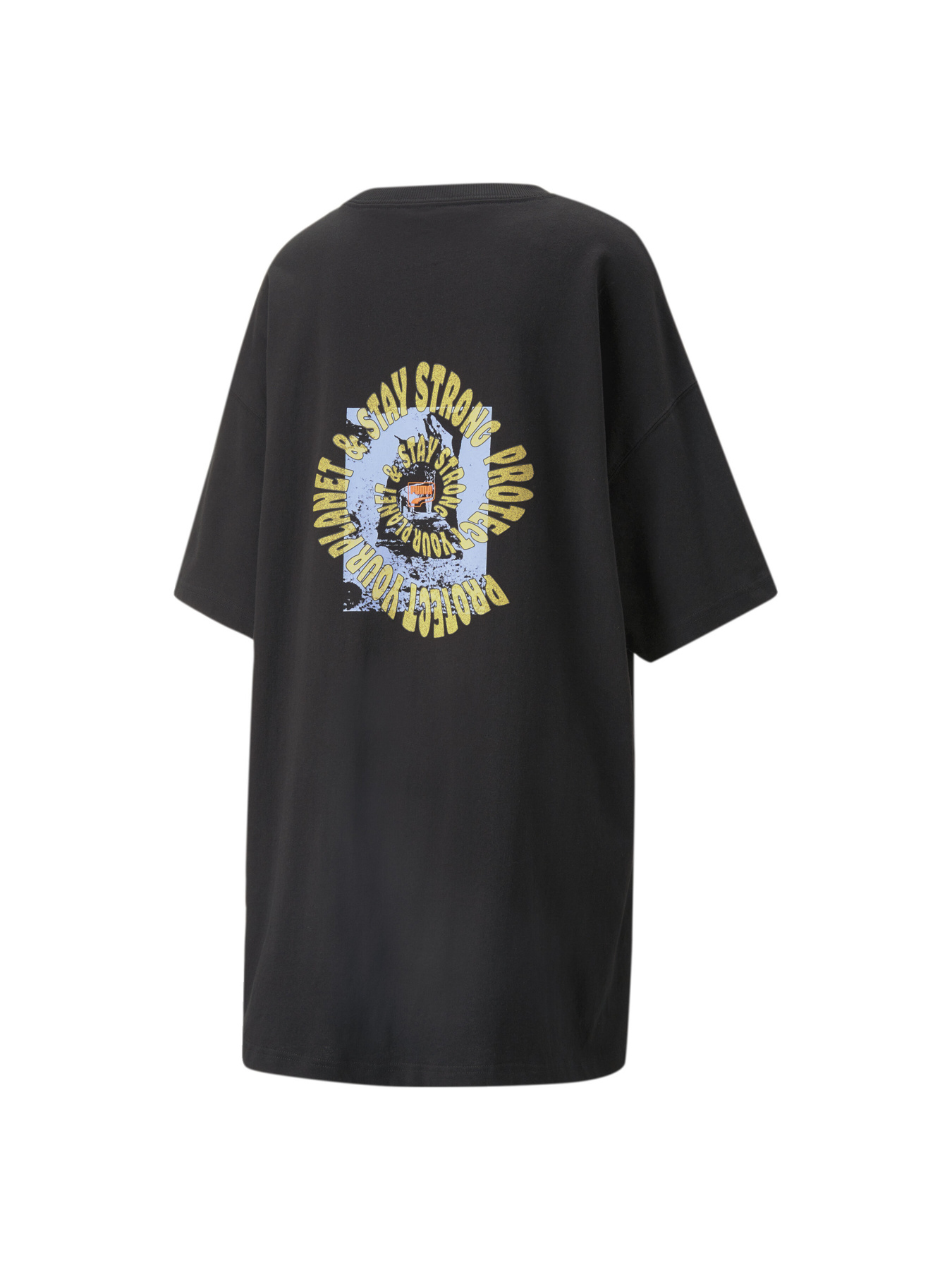 Платье-футболка PUMA DOWNTOWN Graphic Tee Dress модель 538376 Фото