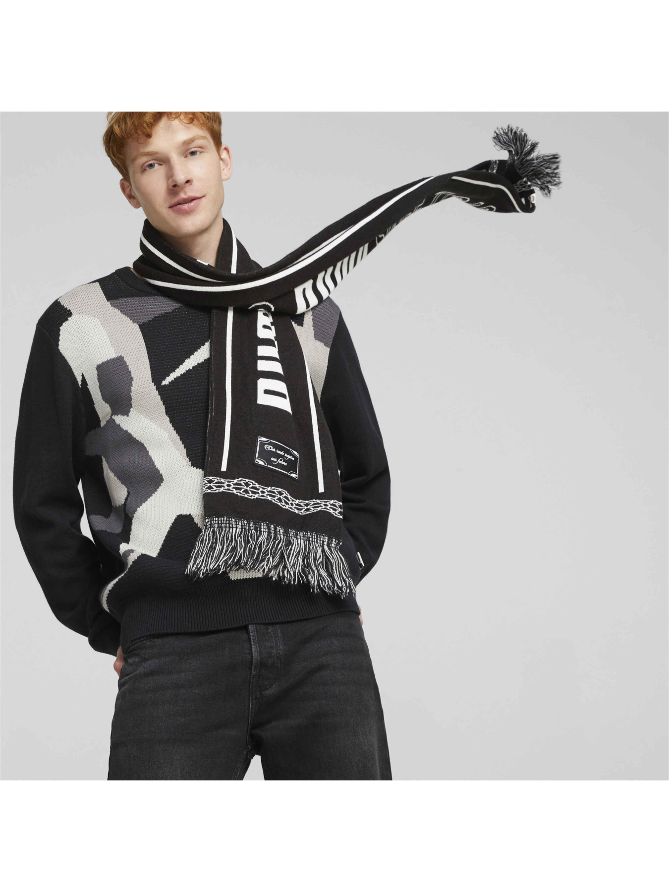 Шарф PUMA Players' Lounge Scarf модель 054259 Шарф PUMA Players' Lounge Scarf модель 054259 Фото