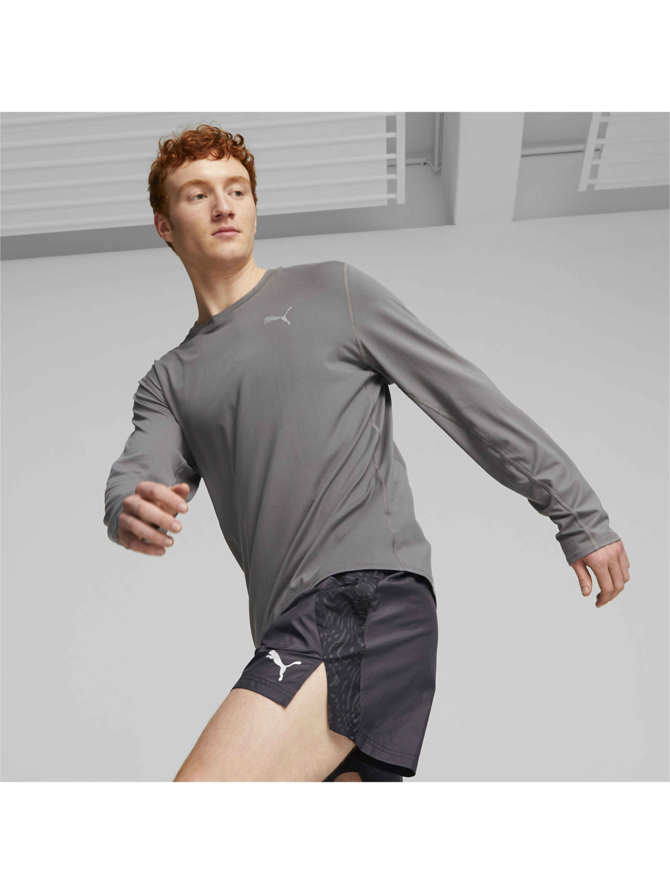 Кофта спортивная PUMA Run Cloudspun Ls Tee модель 524040 Фото