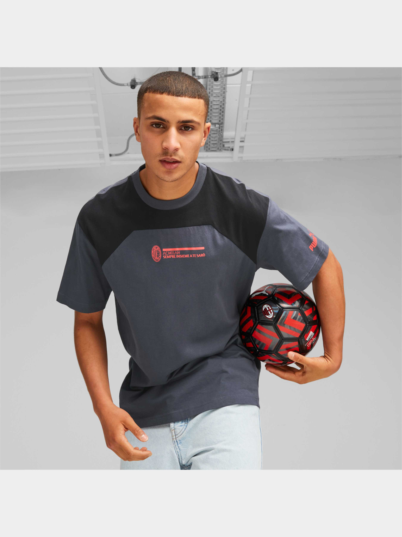 Футболка спортивна PUMA Acm Ftblculture Tee модель 772327 Фото