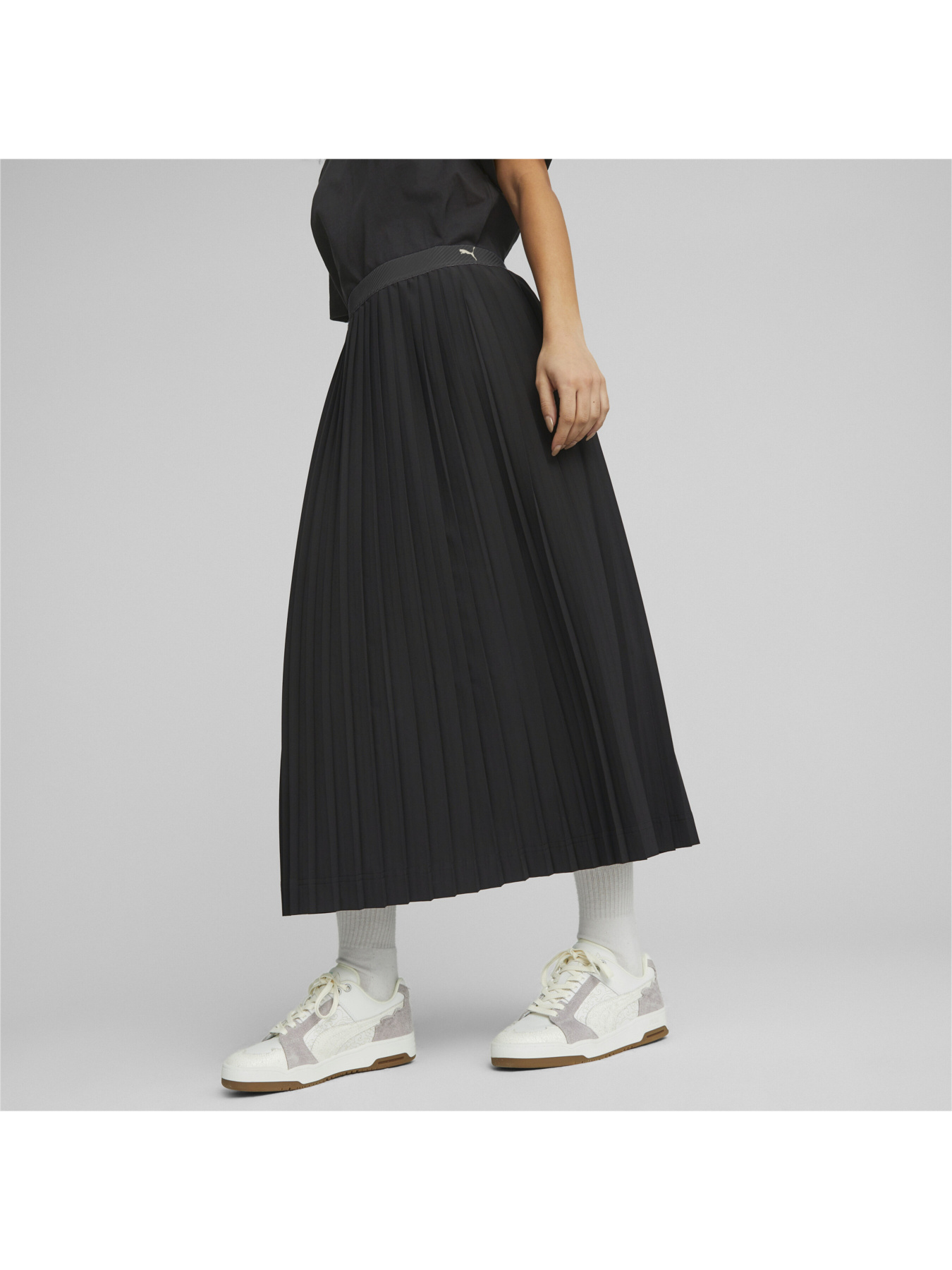Юбка миди PUMA Yona Sunpō Plissee Skirt модель 537978 Фото