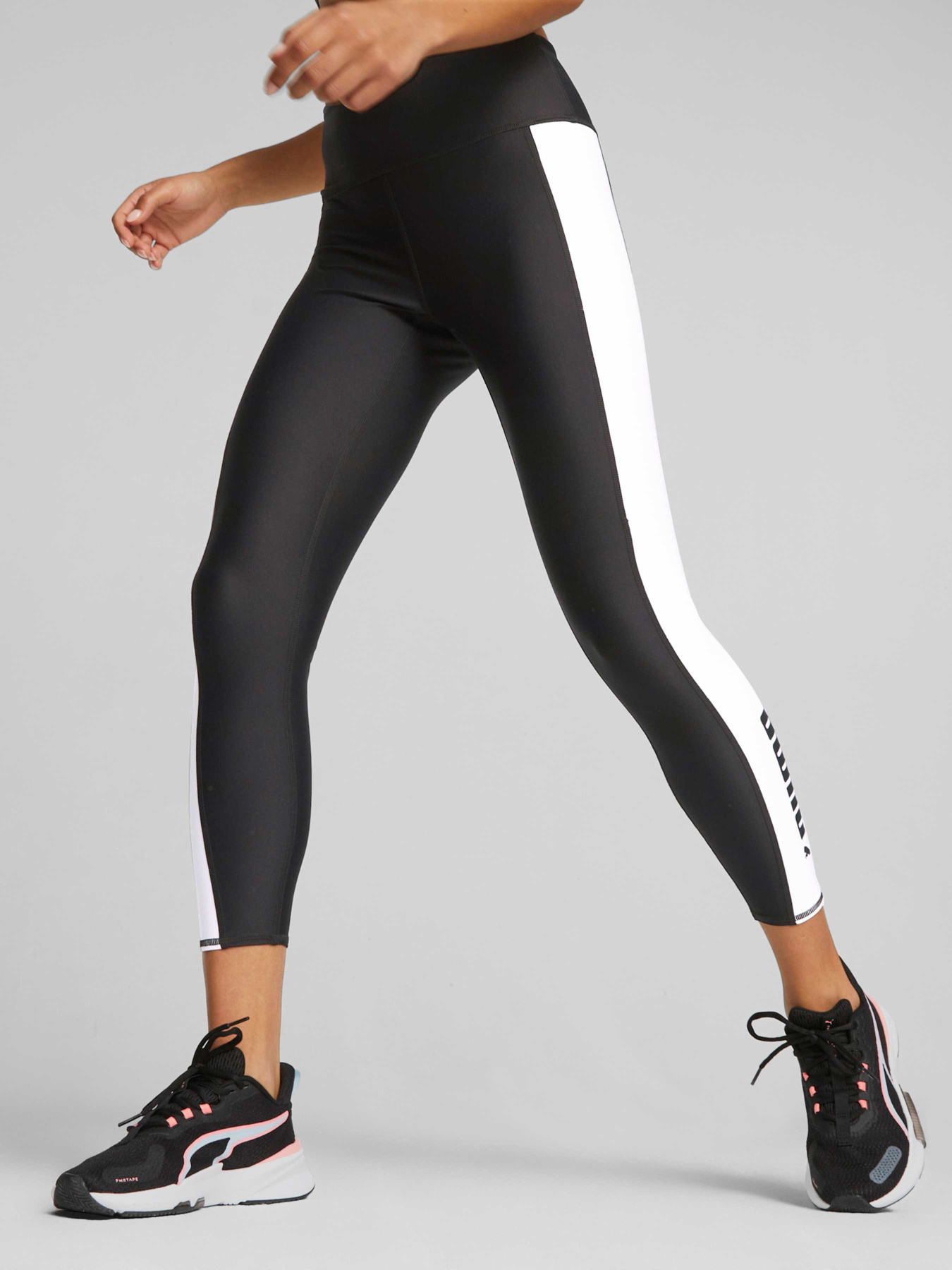 Леггинсы спортивные PUMA Fit Cb Hw 7/8 Tight модель 523849 Фото