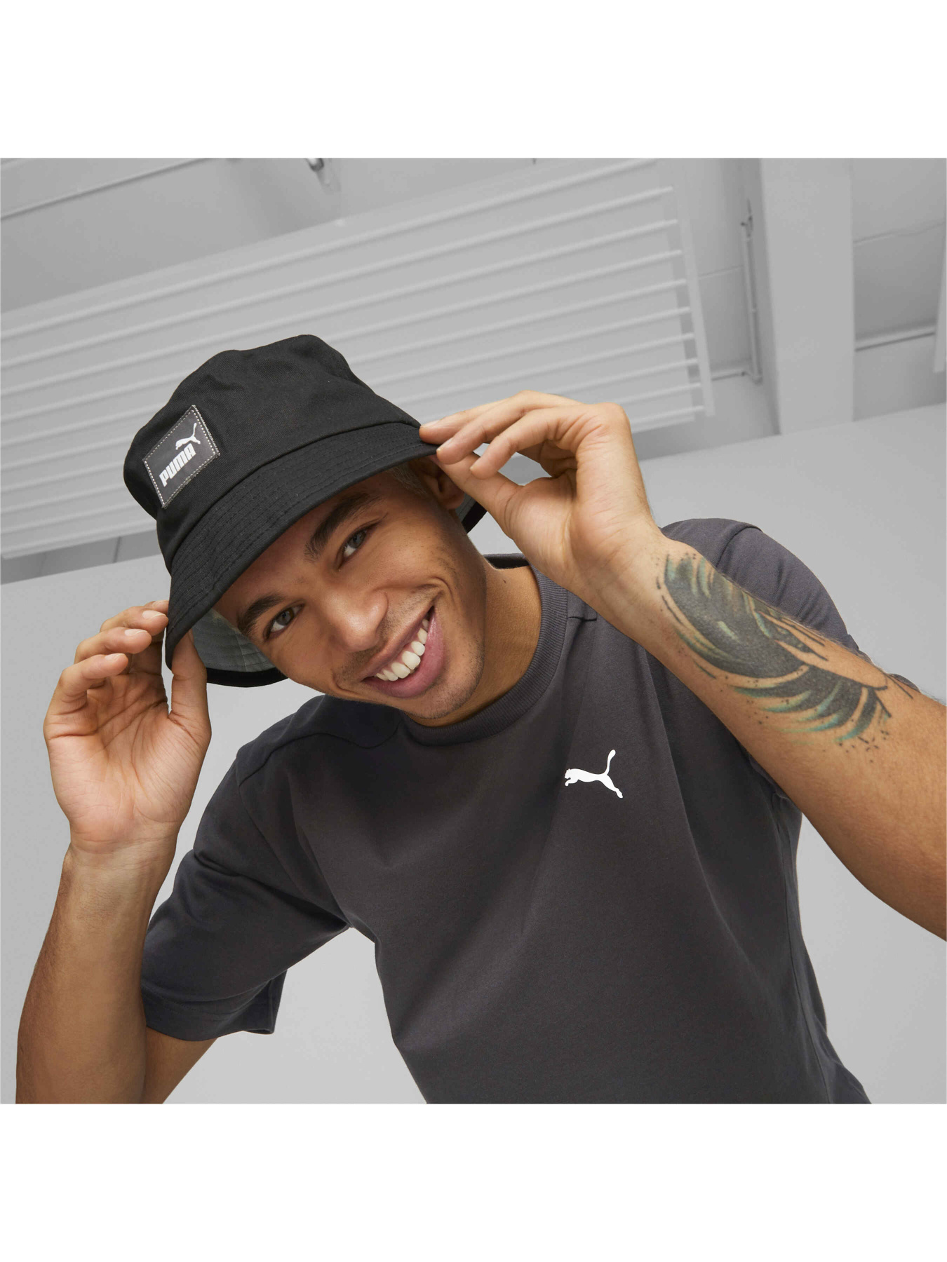 Панама PUMA Core Bucket модель 024363 Фото