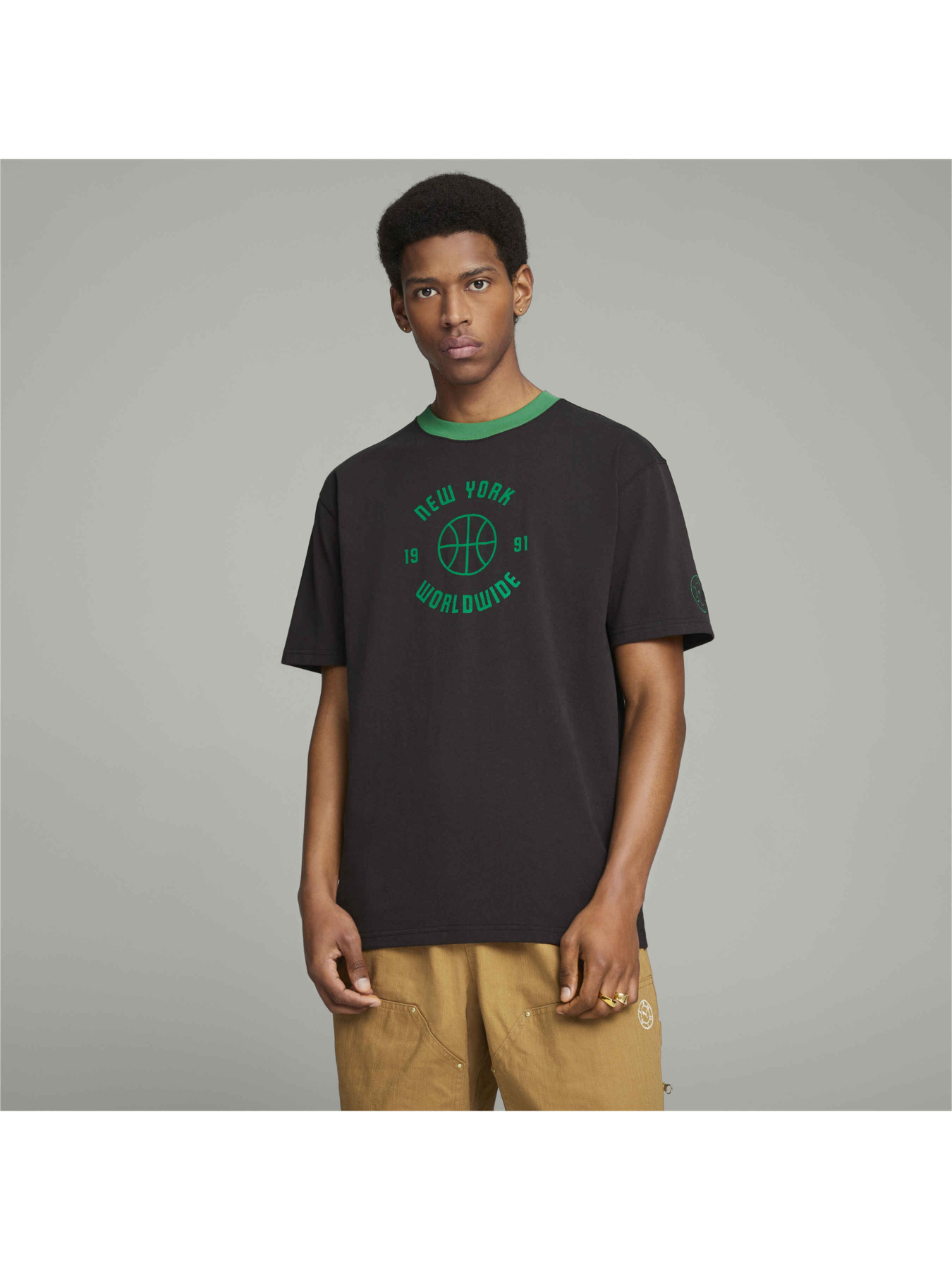 Футболка PUMA x Rhuigi Graphic Tee модель 539510 Фото