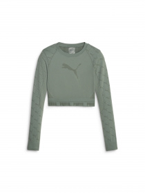 Спортивний топ PUMA Evoknit Longsleeve Tee модель 673092 Фото