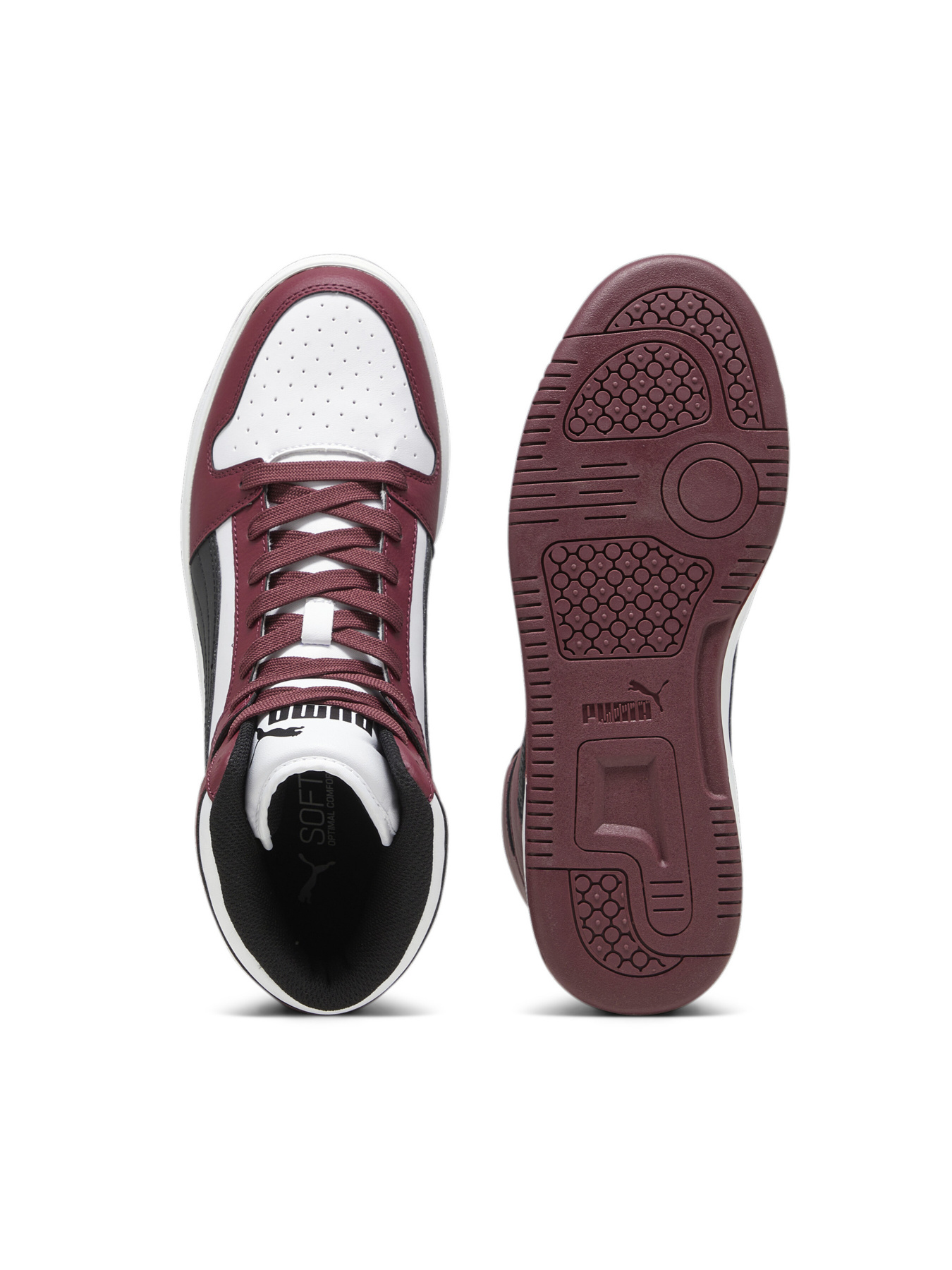 Кеды высокие PUMA Rebound Layup Sl модель 369573 Фото