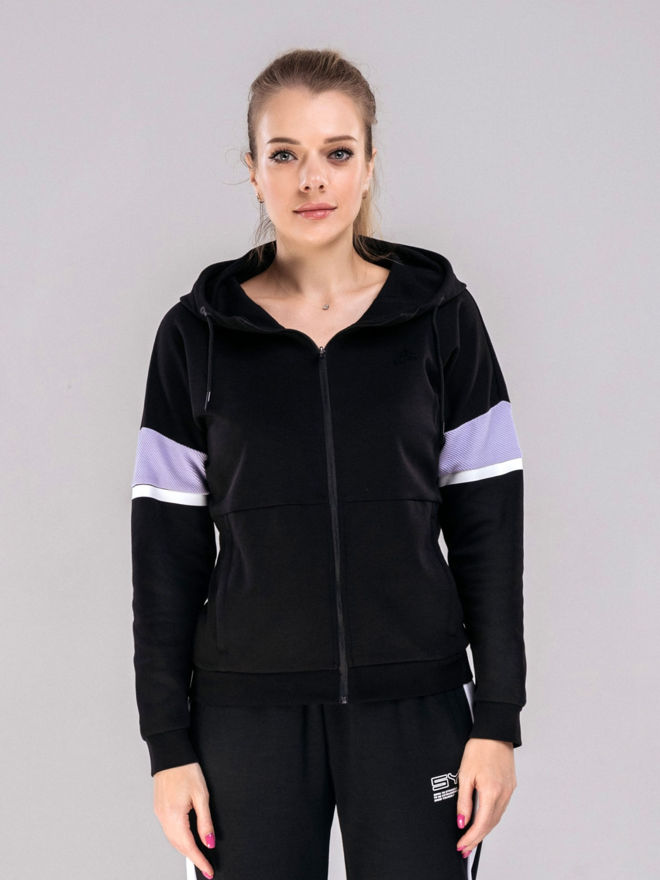 Спортивная кофта Peak модель FWA03052-BLA Фото