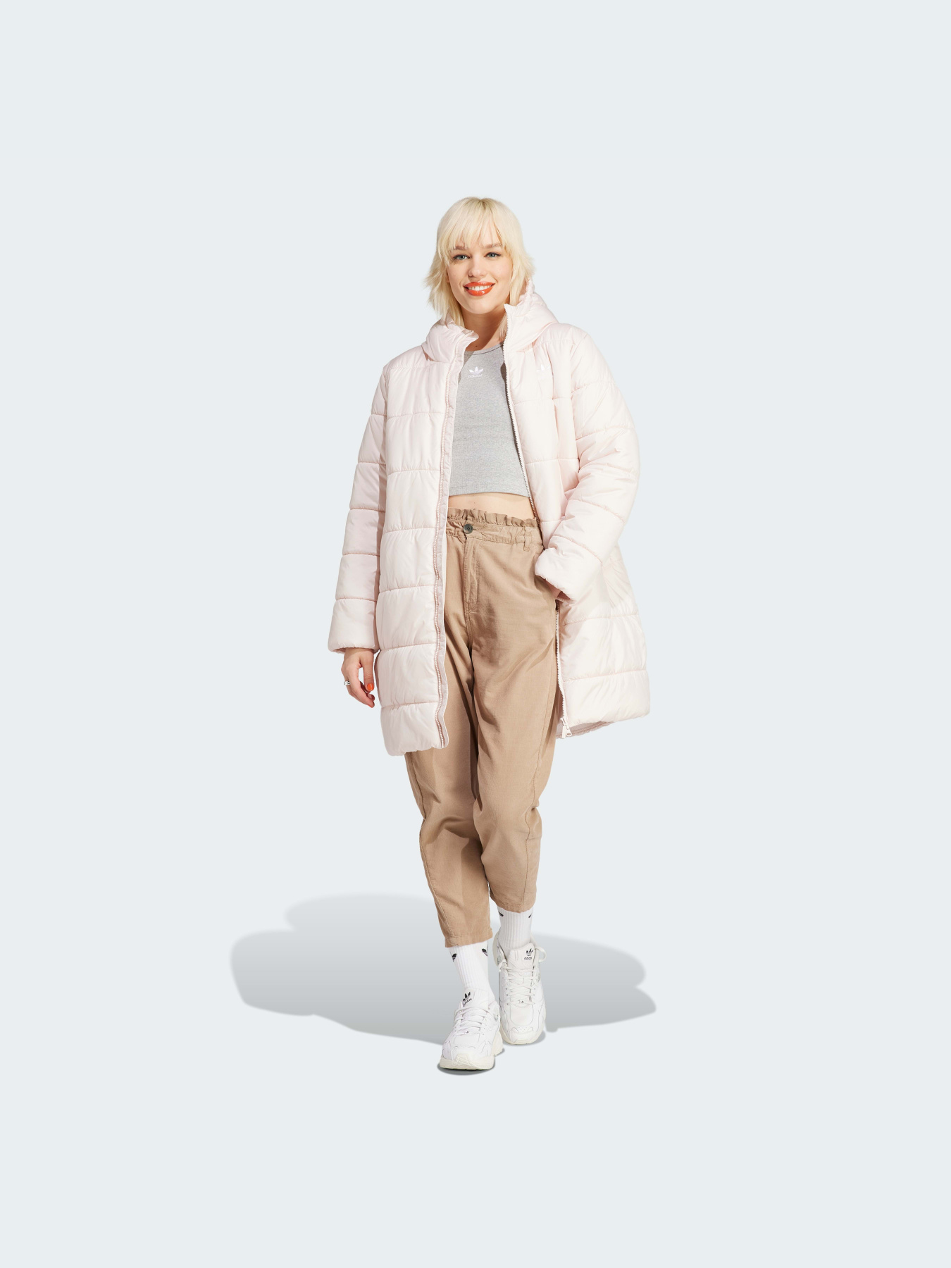 Демісезонна куртка Adidas Adicolor модель IK0446 Фото