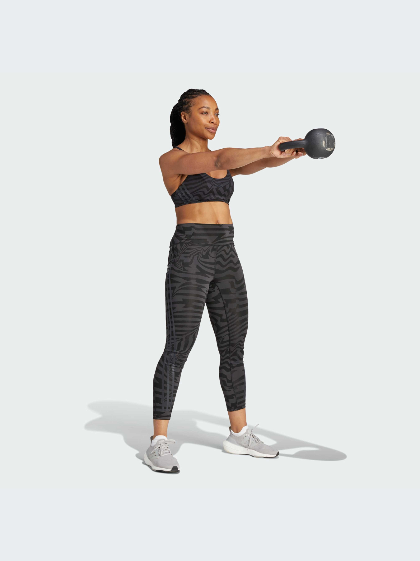 Леггинсы спортивные Adidas 3 Stripes модель IA7154 Фото