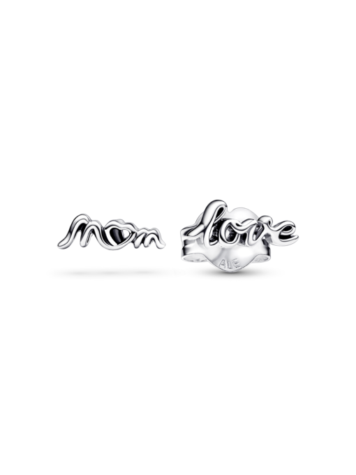 Серьги-гвоздики PANDORA Moments модель 292669C00 Фото
