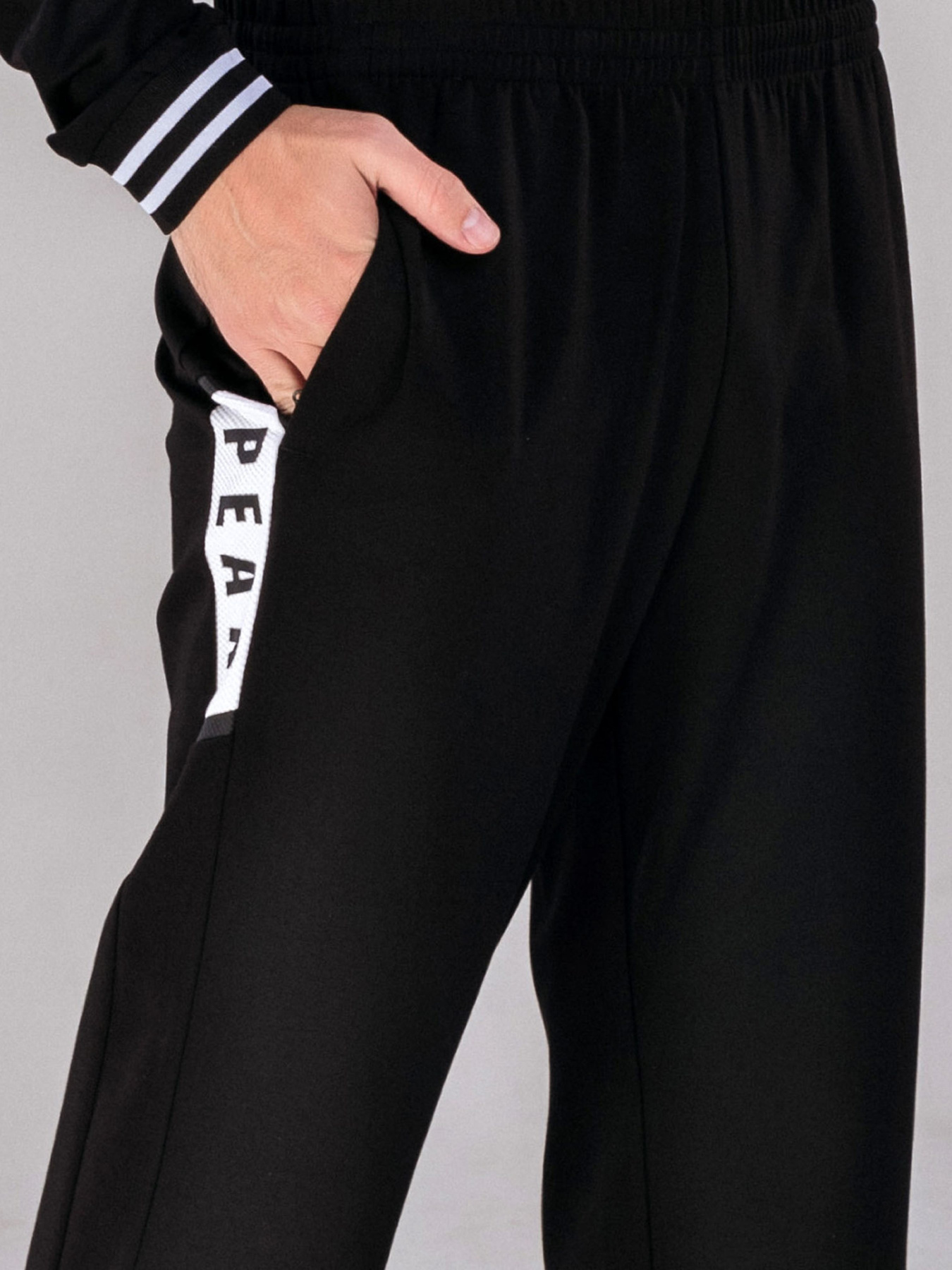 Штаны спортивные Peak модель FB03227-BLA Фото