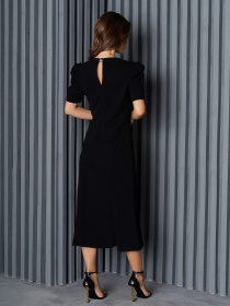 Сукня міді ISSA Plus модель 14152_black Фото