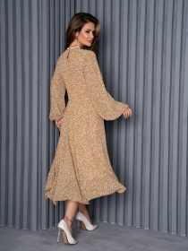 Платье миди ISSA Plus модель 14167_multicolor Фото