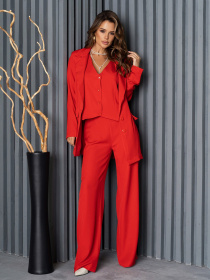 Костюм ISSA Plus модель 14178_красный Фото