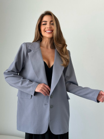 Блейзер ISSA Plus Модель 14179_grey Фото