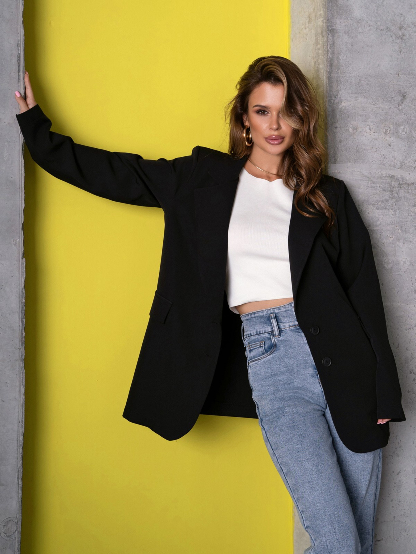 Блейзер ISSA Plus модель 14179_black Фото