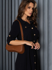 Сукня міді ISSA Plus модель SA-418_black Фото