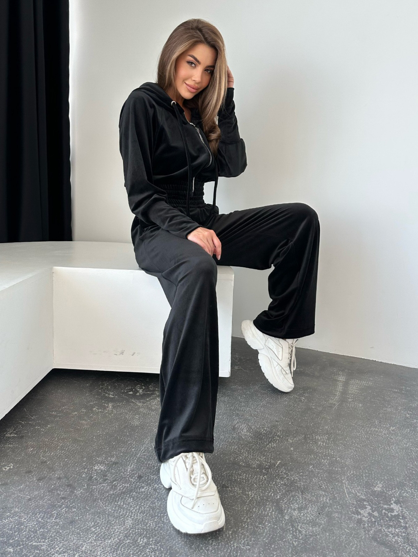 Спортивний костюм ISSA Plus модель SA-479_black Фото