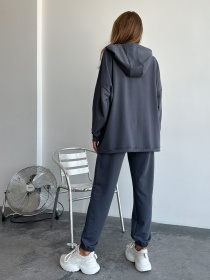 Спортивний костюм ISSA Plus модель SA-491_grey Фото