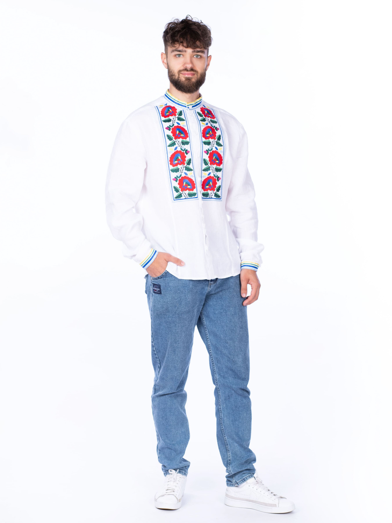 Вышитая рубашка Едельвіка модель 174-23-00 Фото