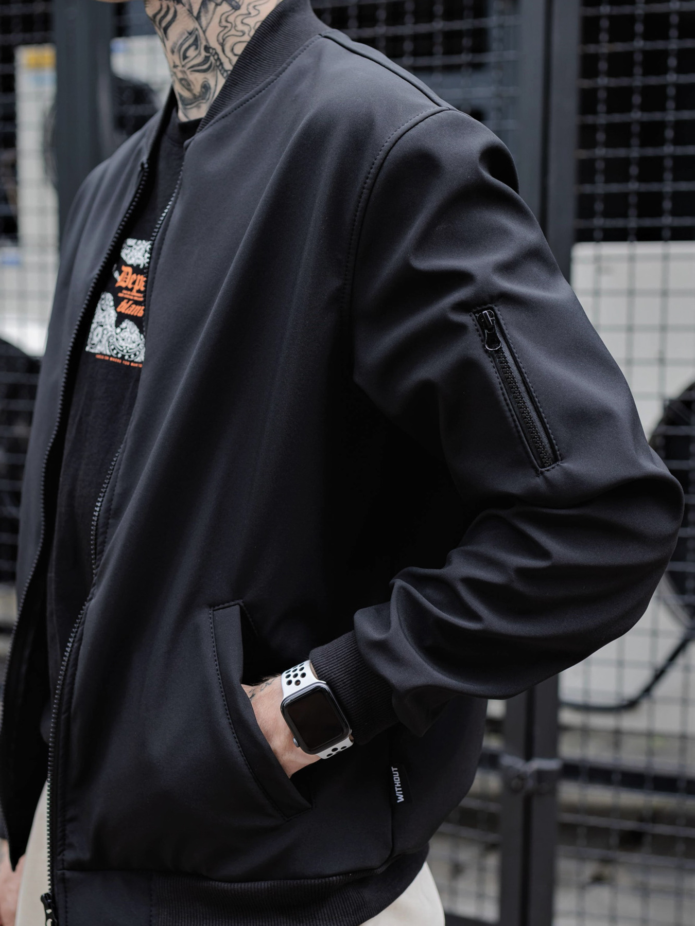 Бомбер Without модель 8049045 Фото