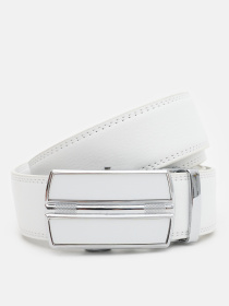 Ремінь Borsa Leather модель V1GKX04w-white Фото