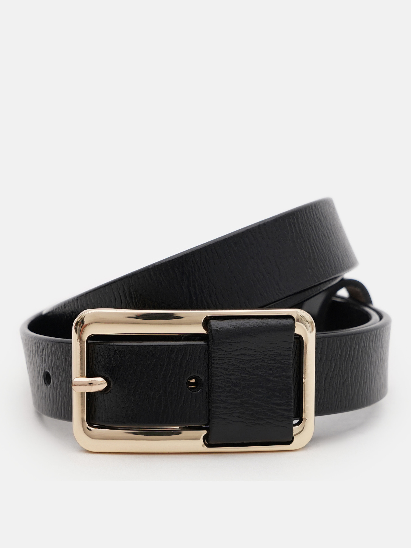 Ремінь Borsa Leather модель CV18011bl-black Фото