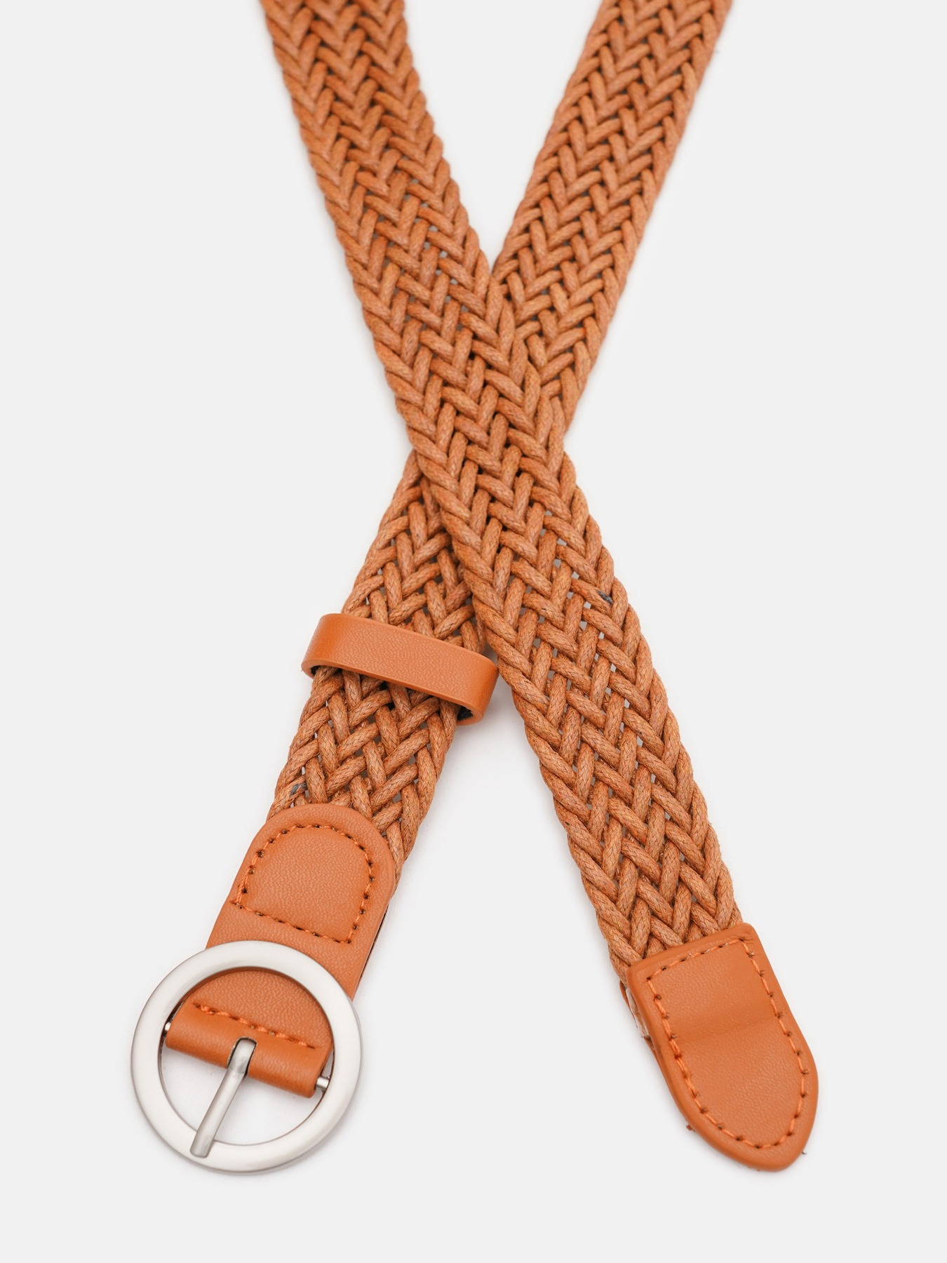 Ремінь Borsa Leather модель CV1zk-089g-ginger Фото