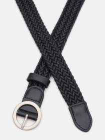 Ремінь Borsa Leather модель CV1zk-089bl-black Фото