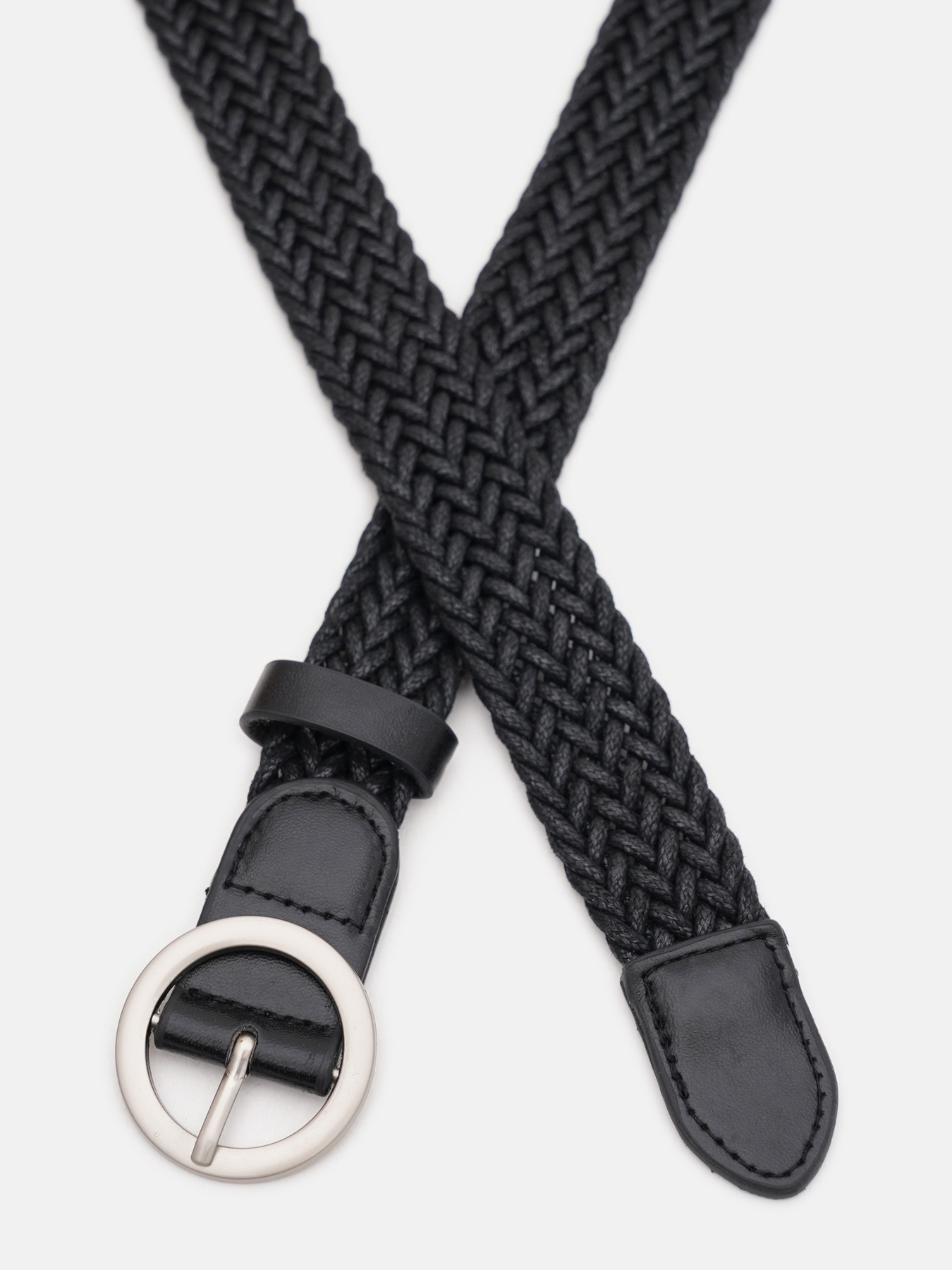 Ремінь Borsa Leather модель CV1zk-089bl-black Фото