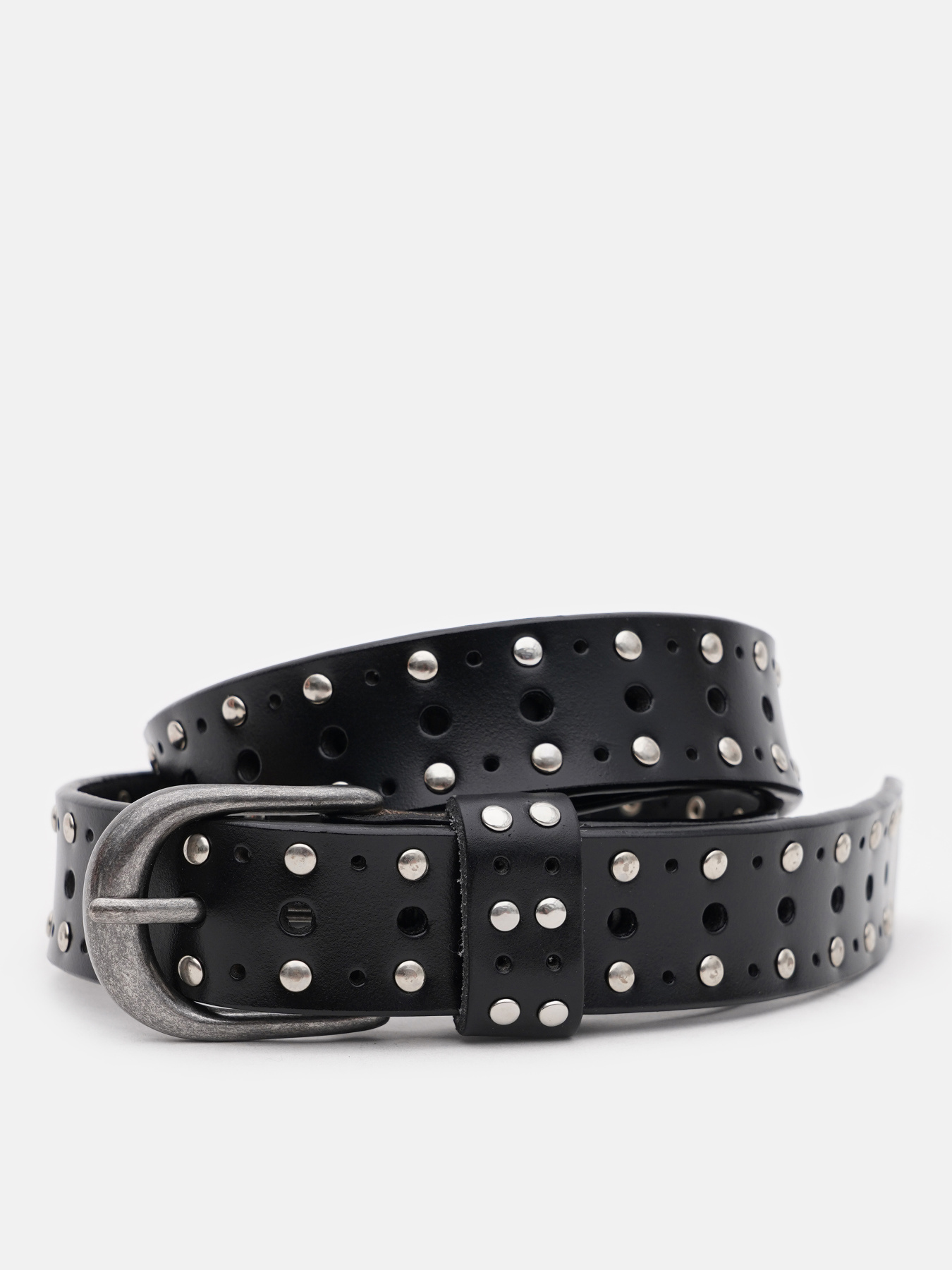 Ремінь Borsa Leather модель CV1zK-098bl-black Фото