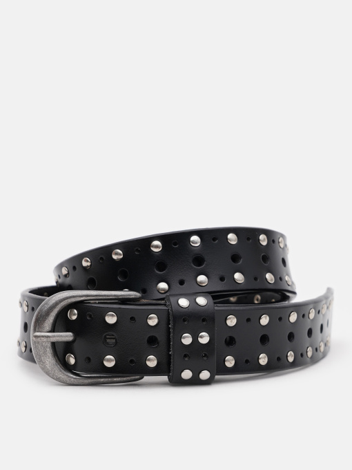 Ремень Borsa Leather модель CV1zK-098bl-black Фото