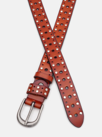 Ремінь Borsa Leather модель CV1zK-098c-brown Фото