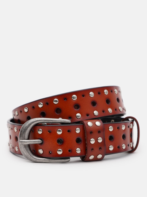 Ремінь Borsa Leather модель CV1zK-098c-brown Фото