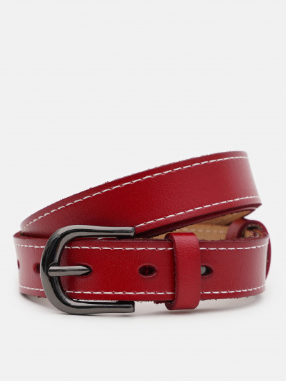 Ремінь Borsa Leather модель CV1ZK-007r-red - фото