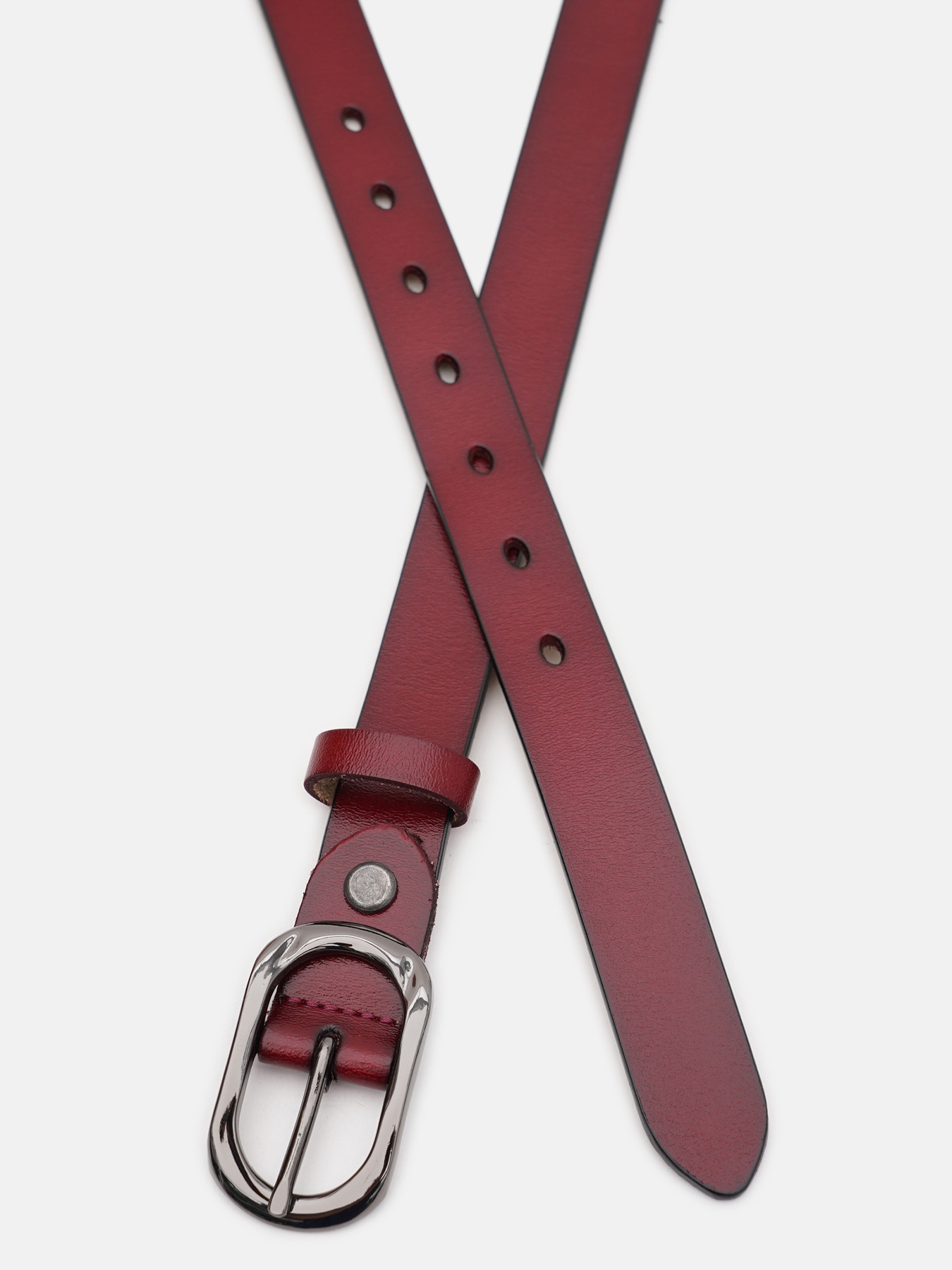 Ремень Borsa Leather модель CV1ZK-052c-red Фото